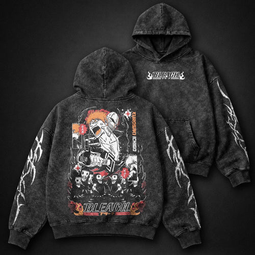 Bleach Lightweight Washed Hoodie