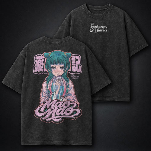 Apothecary Diaries Oversized Washed T-Shirt