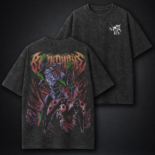 Neon Genesis Evangelion Lightweight Washed T-Shirt