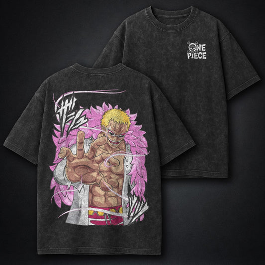 One Piece Statement Washed T-Shirt