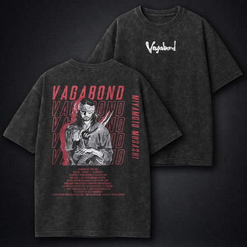Vagabond Graphic Washed T-Shirt