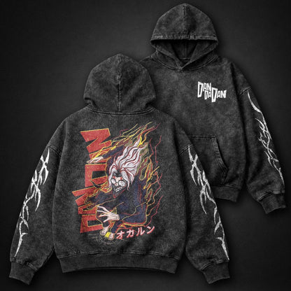 Dandadan Washed Washed Hoodie