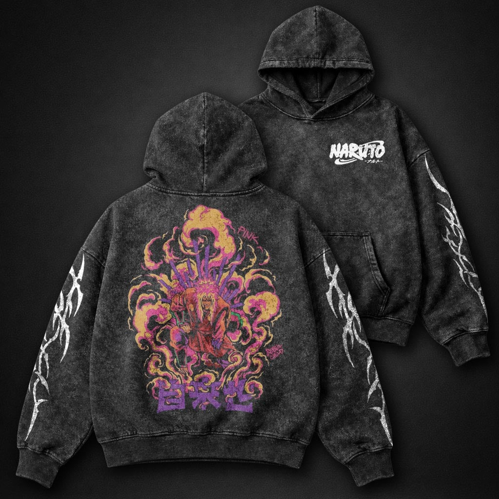 Naruto Minimal Washed Hoodie