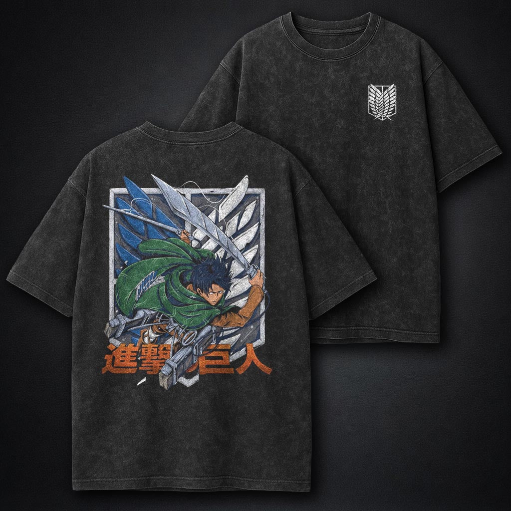 Attack on Titan Classic Washed T-Shirt