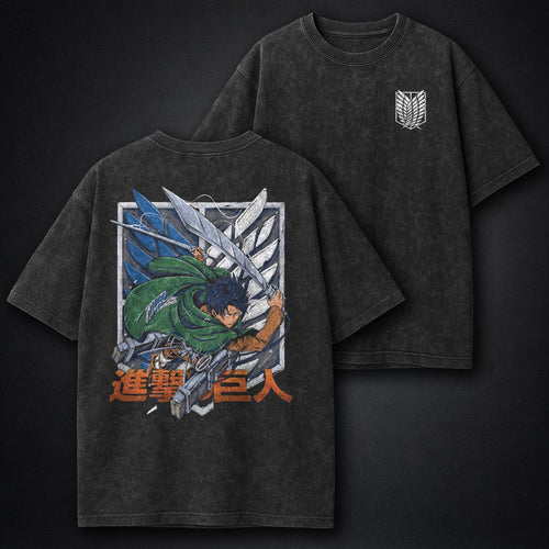 Attack on Titan Classic Washed T-Shirt