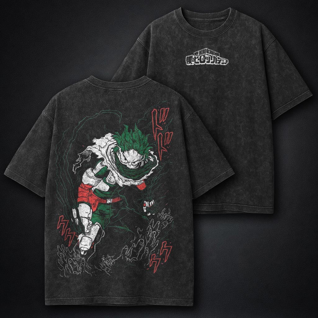 My Hero Academia Clean Washed T-Shirt