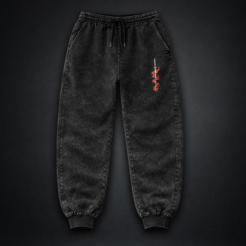 Demon Slayer Tanjiro Washed Joggers