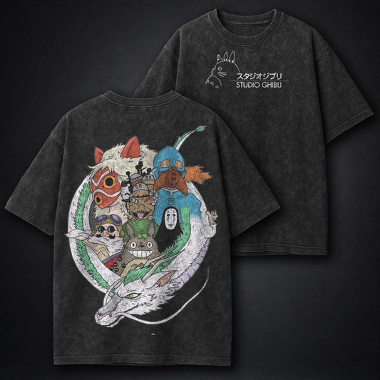 Ghibli Urban Washed T-Shirt