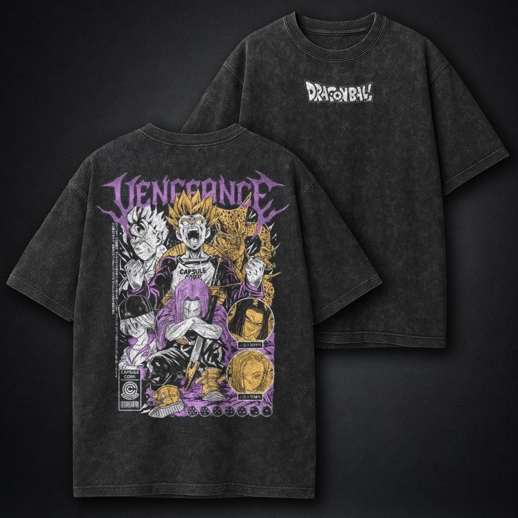Dragon Ball Lightweight Washed T-Shirt