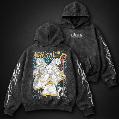 Frieren Premium Washed Hoodie