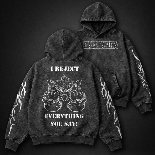 Gachiakuta Clean Washed Hoodie