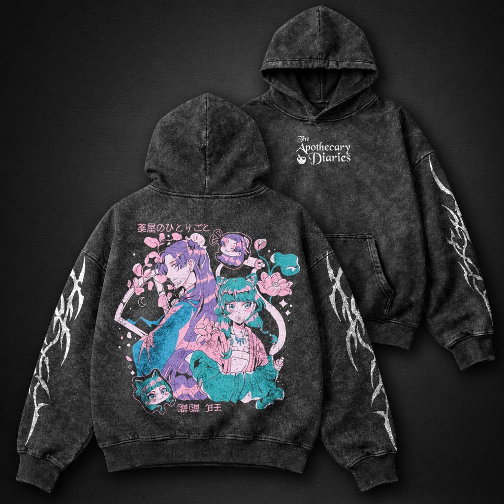 Apothecary Diaries Vintage Washed Hoodie