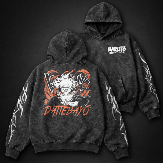 Naruto Classic Washed Hoodie