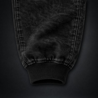 Demon Slayer Zenitsu Washed Joggers