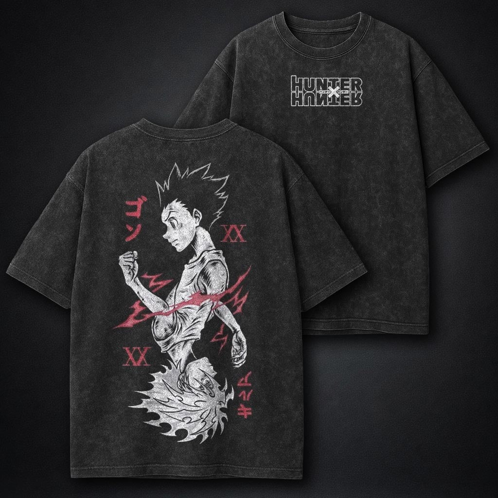 Hunter x Hunter Relaxed Washed T-Shirt