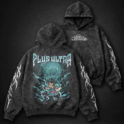 My Hero Academia Minimal Washed Hoodie