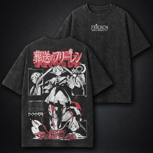 Frieren Minimal Washed T-Shirt