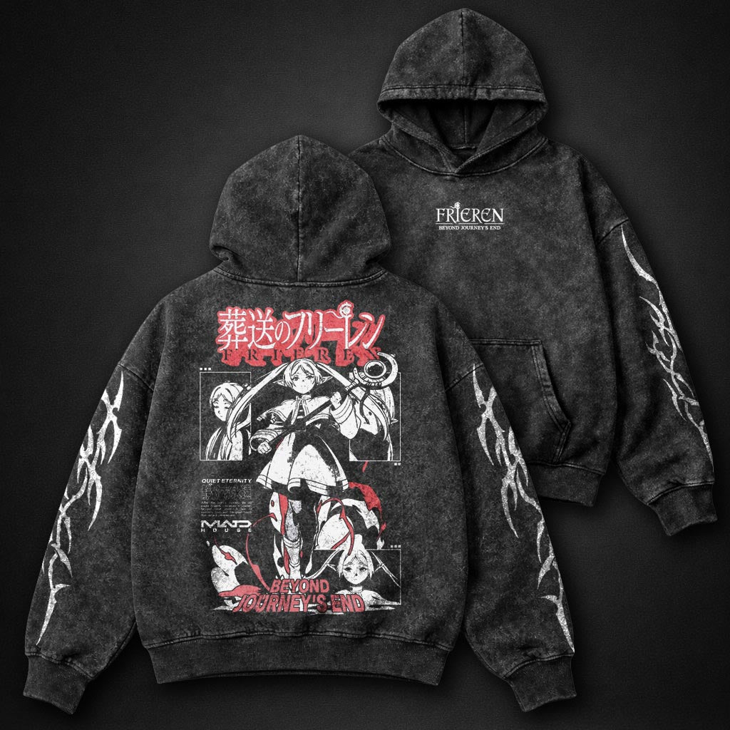 Frieren Heavyweight Washed Hoodie