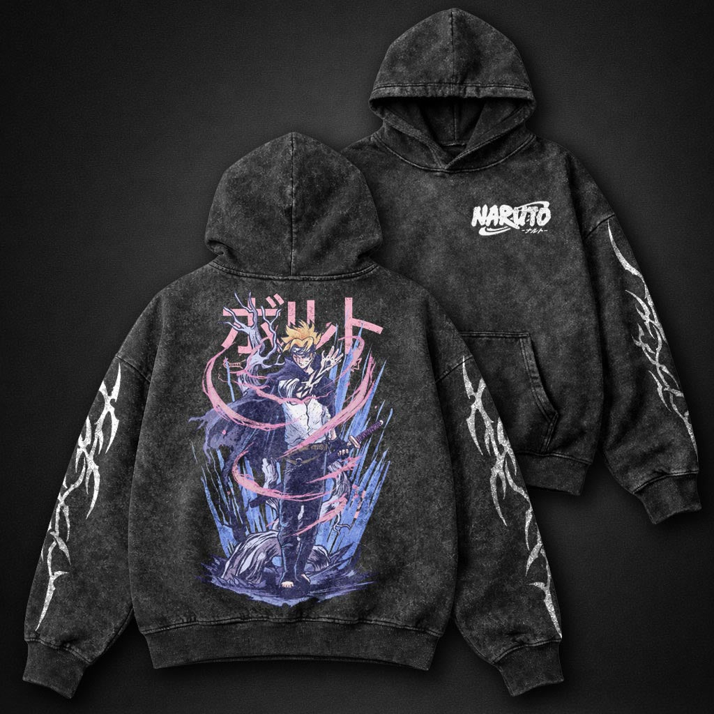 Naruto Essential Washed Hoodie