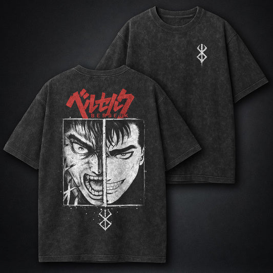 Berserk Ribbed Washed T-Shirt