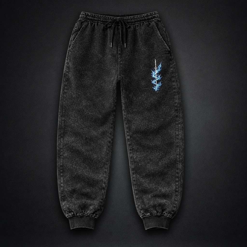 Demon Slayer Inosuke Washed Joggers