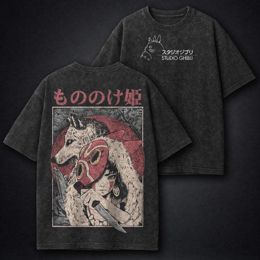 Ghibli Heavyweight Washed T-Shirt