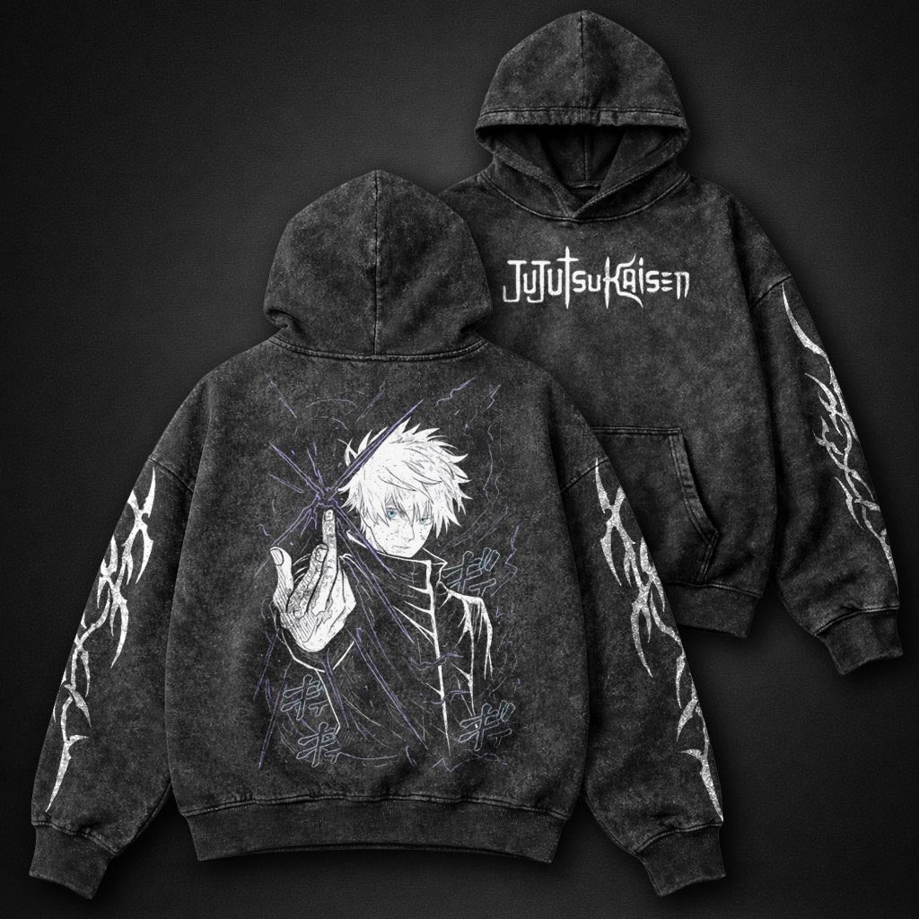 Jujutsu Kaisen Bold Washed Hoodie