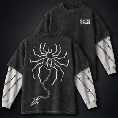 Hunter x Hunter Washed Washed Double Sleeves T-Shirt
