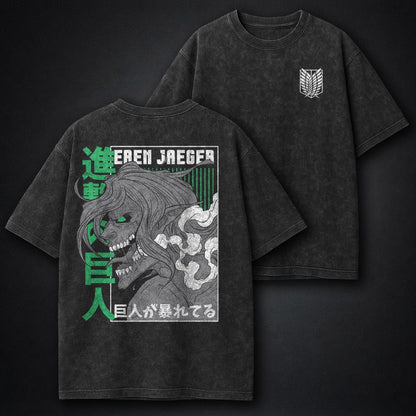 Attack on Titan Soft Washed T-Shirt