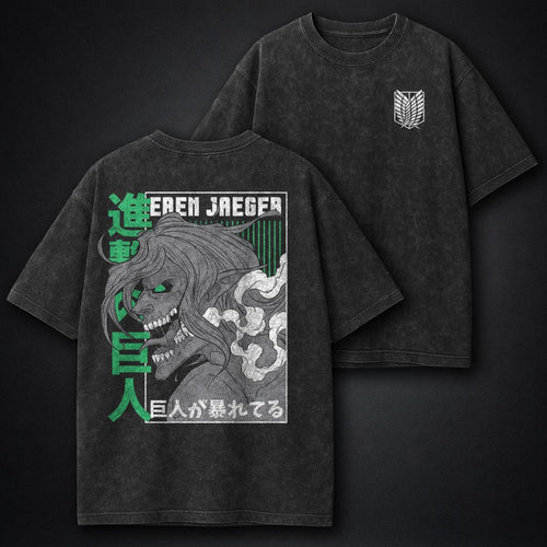 Attack on Titan Soft Washed T-Shirt
