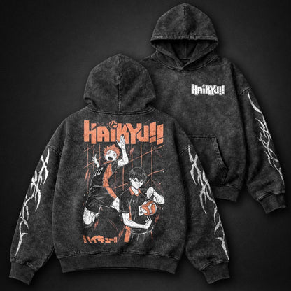 Haikyuu Soft Washed Hoodie