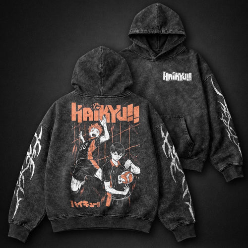 Haikyuu Soft Washed Hoodie