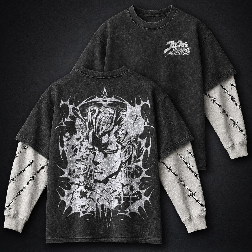 JoJo Everyday Washed Double Sleeves T-Shirt
