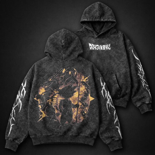 Dragon Ball Relaxed Washed Hoodie