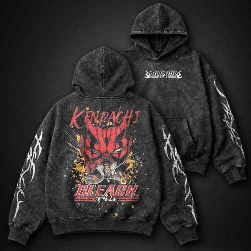 Bleach Relaxed Washed Hoodie