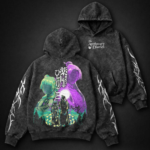 Apothecary Diaries Graphic Washed Hoodie