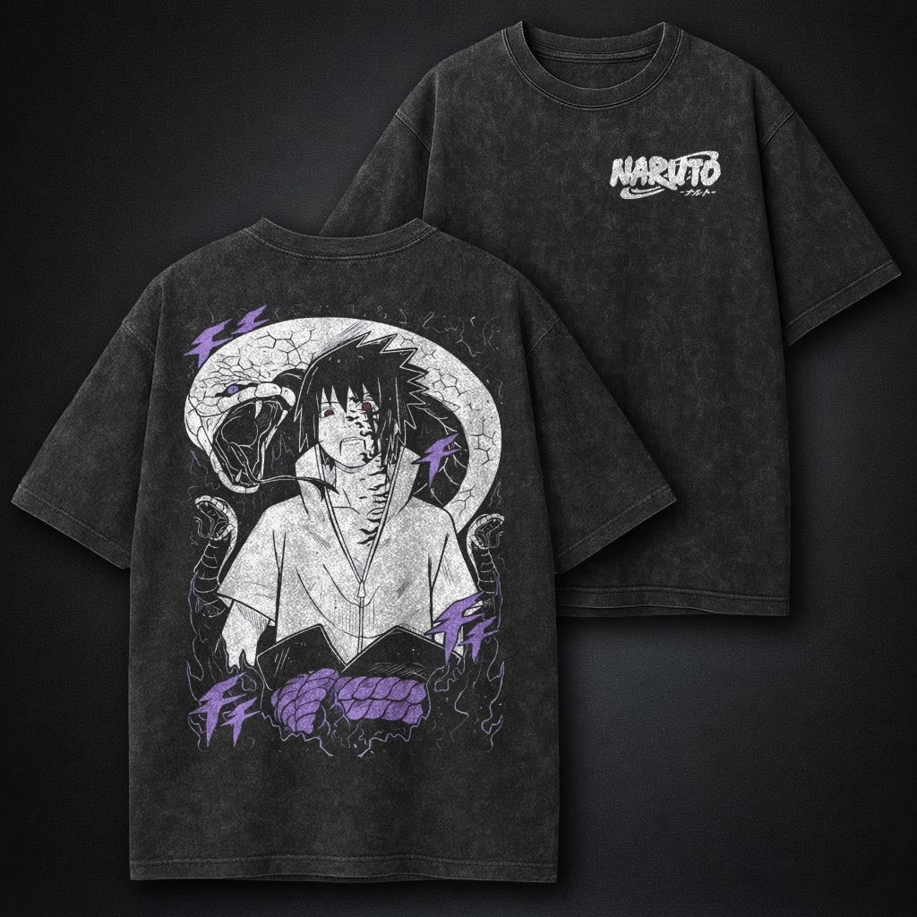 Naruto Washed Washed T-Shirt