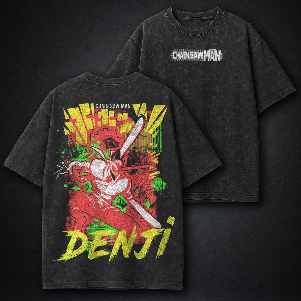 Chainsaw Man Relaxed Washed T-Shirt