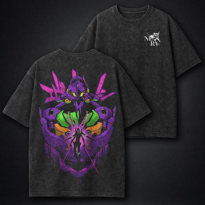Neon Genesis Evangelion Vintage Washed T-Shirt