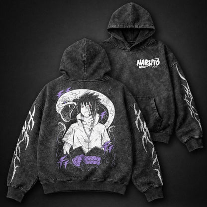 Naruto Bold Washed Hoodie