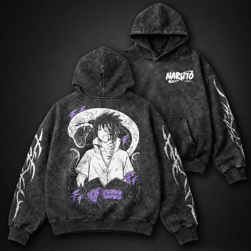 Naruto Bold Washed Hoodie