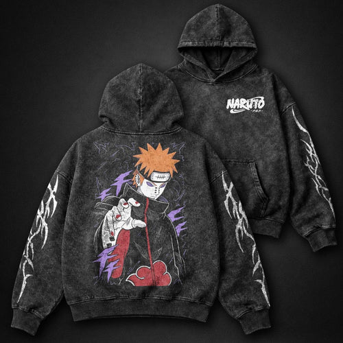 Naruto Washed Washed Hoodie