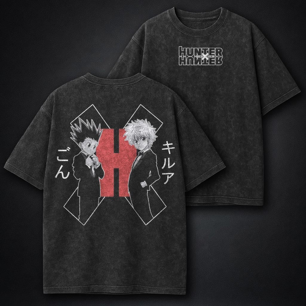 Hunter x Hunter Minimal Washed T-Shirt
