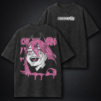 Chainsaw Man Lightweight Washed T-Shirt