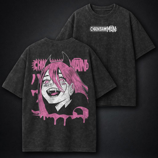 Chainsaw Man Lightweight Washed T-Shirt