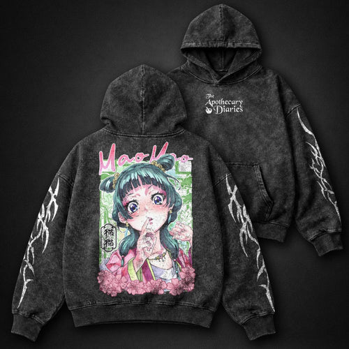 Apothecary Diaries Oversized Washed Hoodie