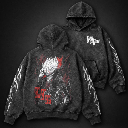 Dandadan Classic Washed Hoodie
