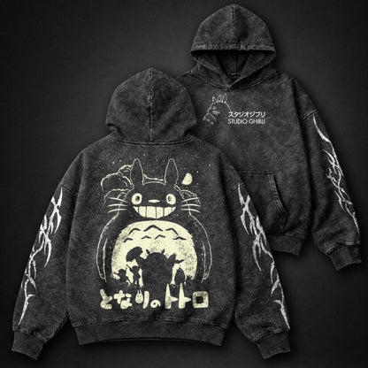 Ghibli Signature Washed Hoodie