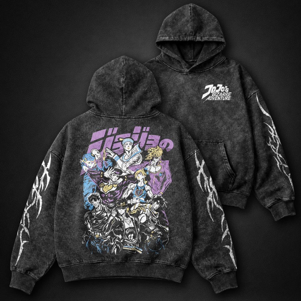 JoJo Oversized Washed Hoodie