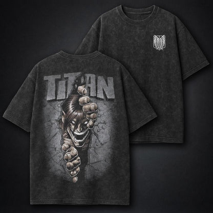 Attack on Titan Premium Washed T-Shirt